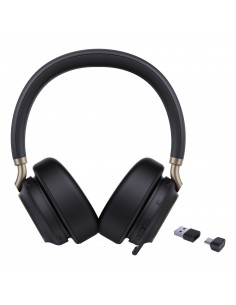 Yealink : BH76 Plus Teams USB-C/A Auriculares Inalámbrico Diadema Llamadas/Música USB Type-C / USB Type-A Bluetooth Negro