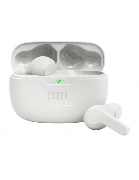 JBL : Manos libres Bluetooth Wave Beam - blanco (blíster)